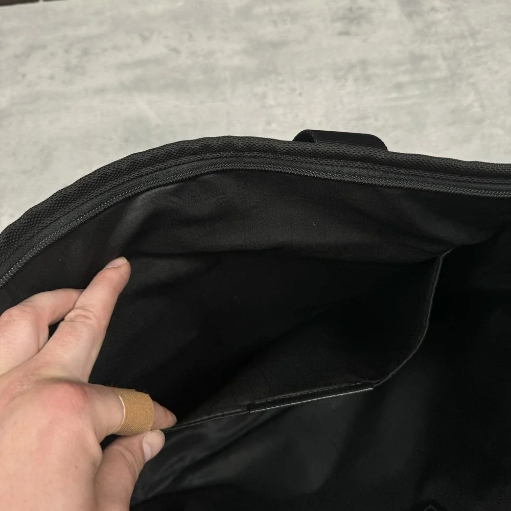 TUMI Business T-Pass Laptop Briefcase Black Ballistic Nylon - 15.5x12.5